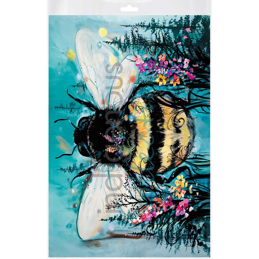 Bumble Bee by artist Carla Joseph - Métis/Cree. Indigenous Collection