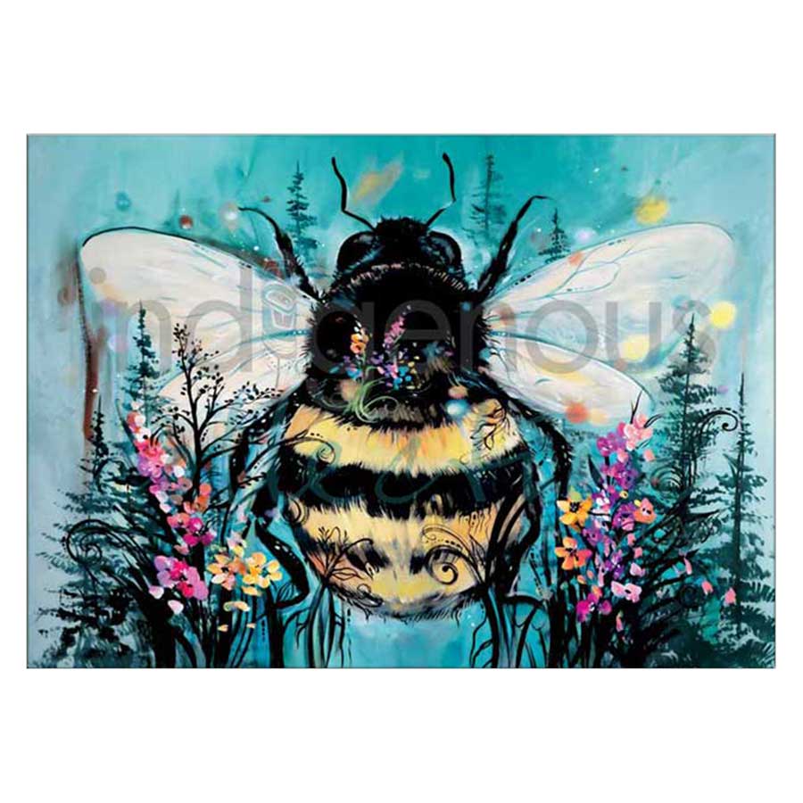 Bumble Bee Canvas Prints