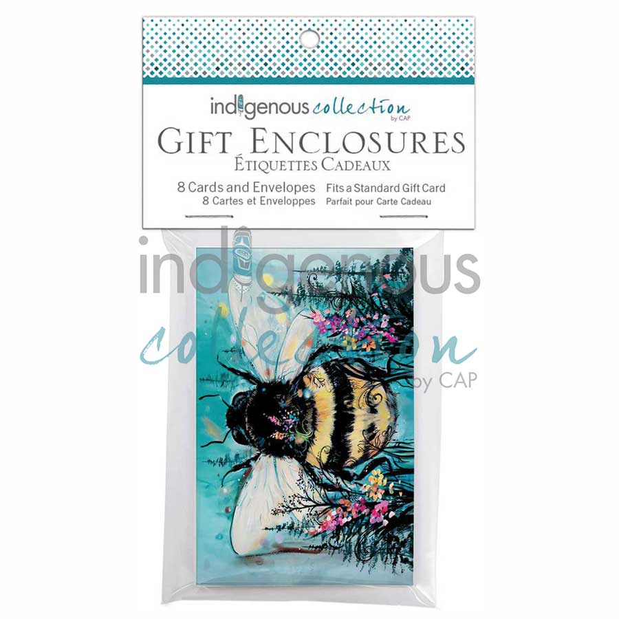 Bumble Bee Gift Enclosure Cards by artist Carla Joseph