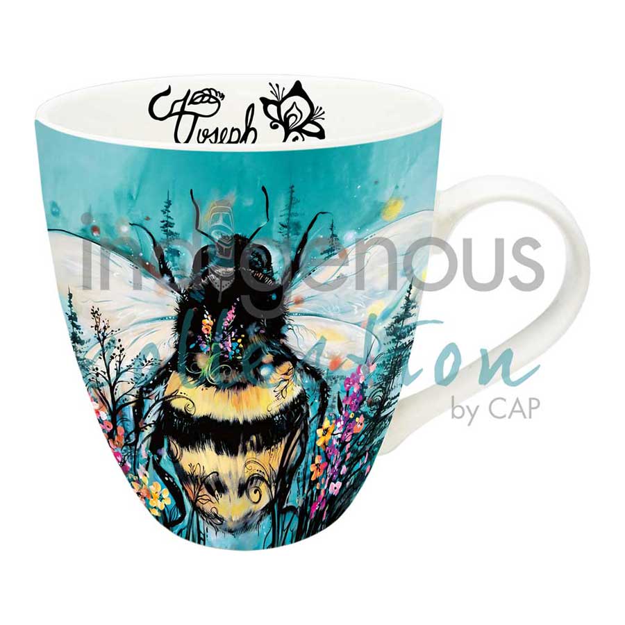 Bumble Bee 18 oz. Signature Mug by artist Carla Joseph
