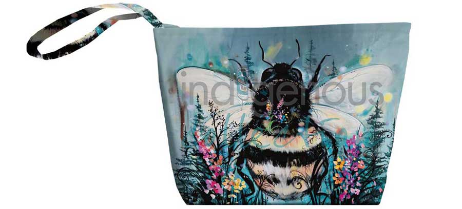 Bumble Bee Small Tote Bag by artist Carla Joseph
