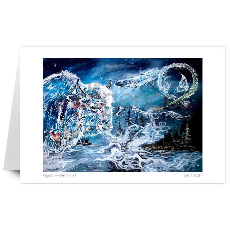 Respect Mother Earth by artist Carla Joseph