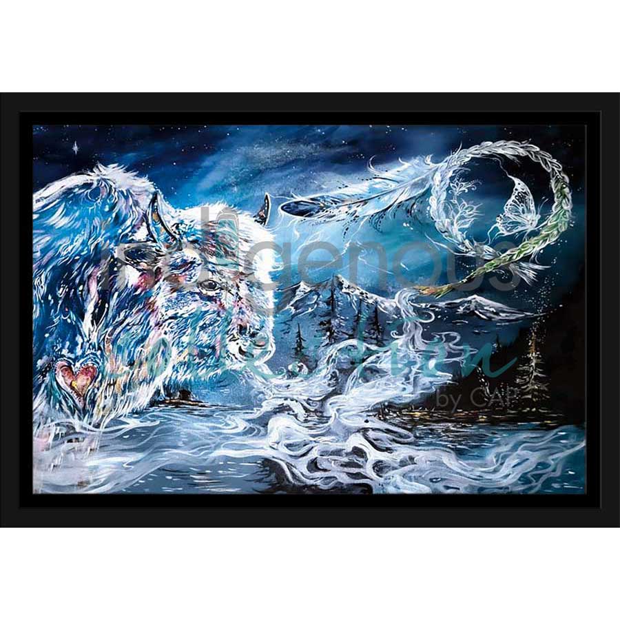 Respect Mother Earth by artist Carla Joseph - Métis/Cree. Indigenous Collection