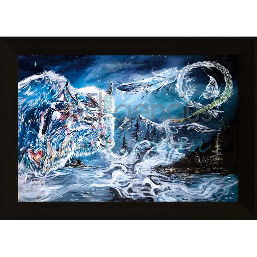 Respect Mother Earth by artist Carla Joseph - Métis/Cree. Indigenous Collection