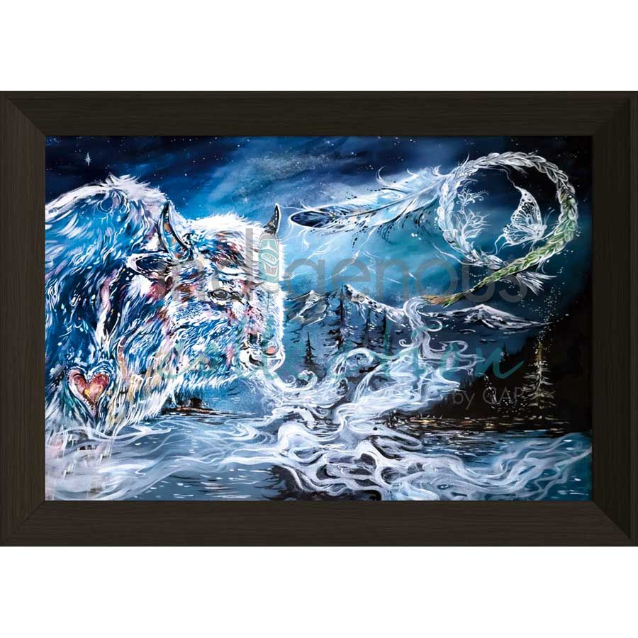 Respect Mother Earth by artist Carla Joseph - Métis/Cree. Indigenous Collection