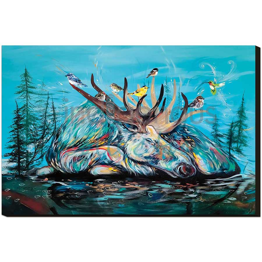 Sweet Dreams by artist Carla Joseph - Métis/Cree. Indigenous Collection
