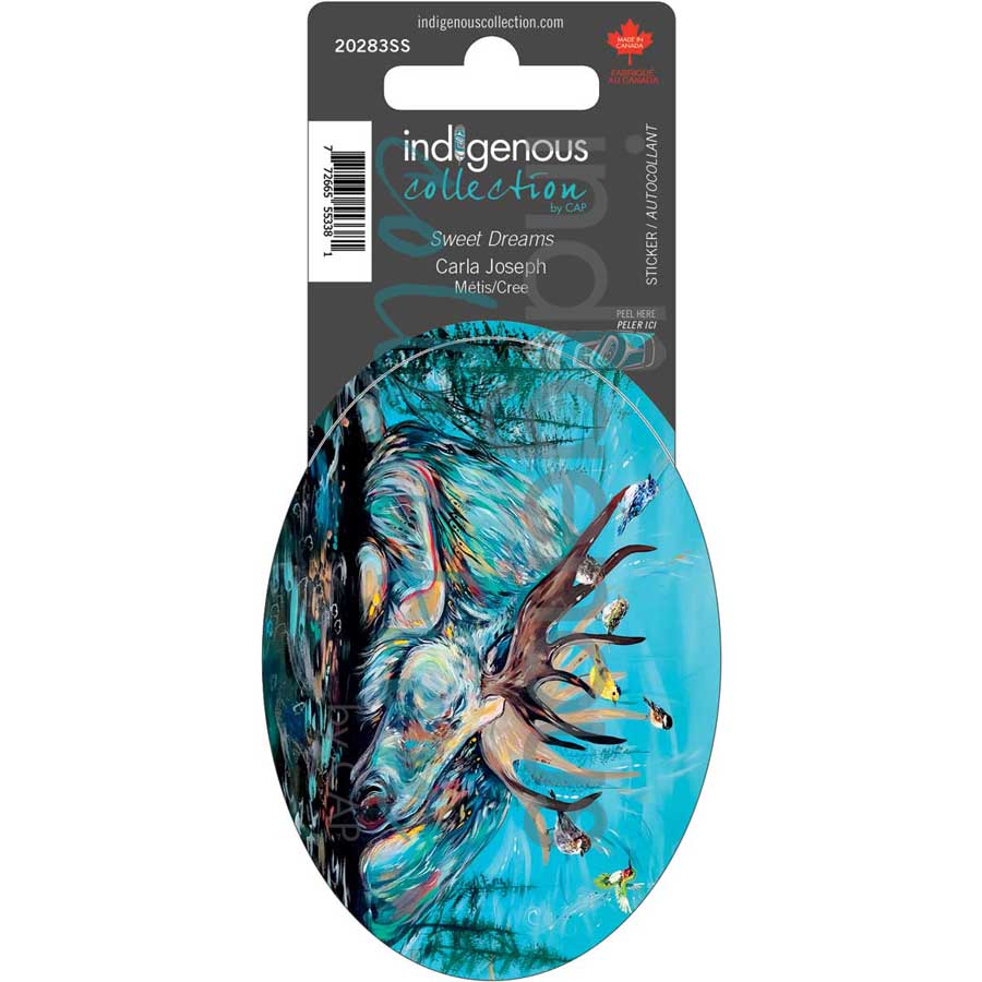 Sweet Dreams Sticker by artist Carla Joseph