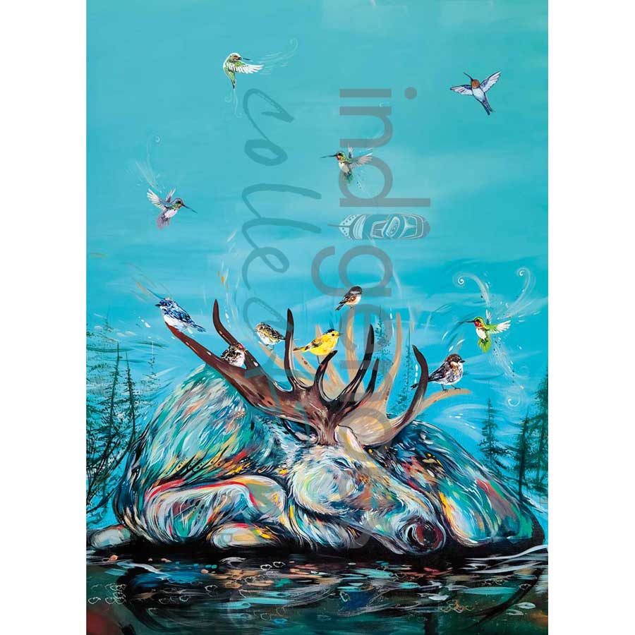 Sweet Dreams Tea Towel by artist Carla Joseph