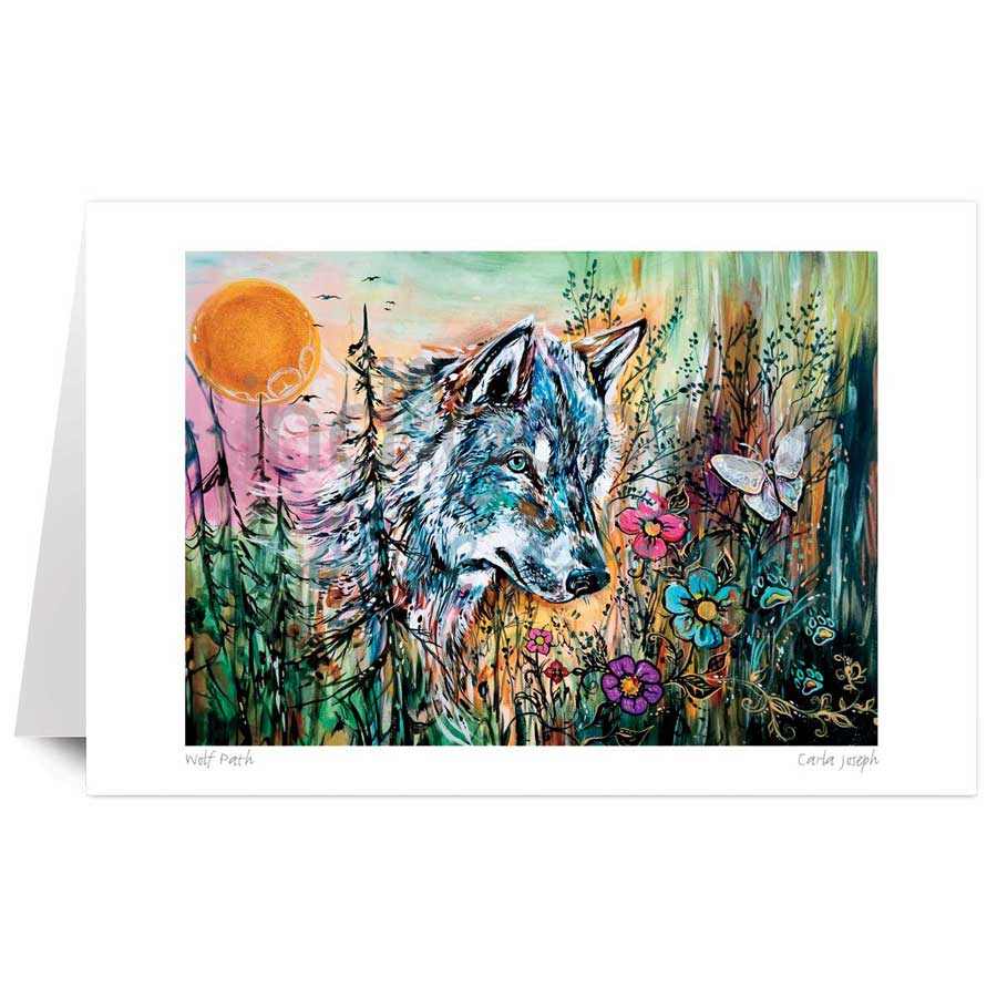 Wolf Path by artist Carla Joseph