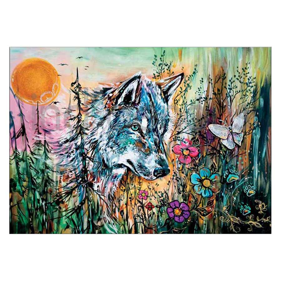 Wolf Path Canvas Prints