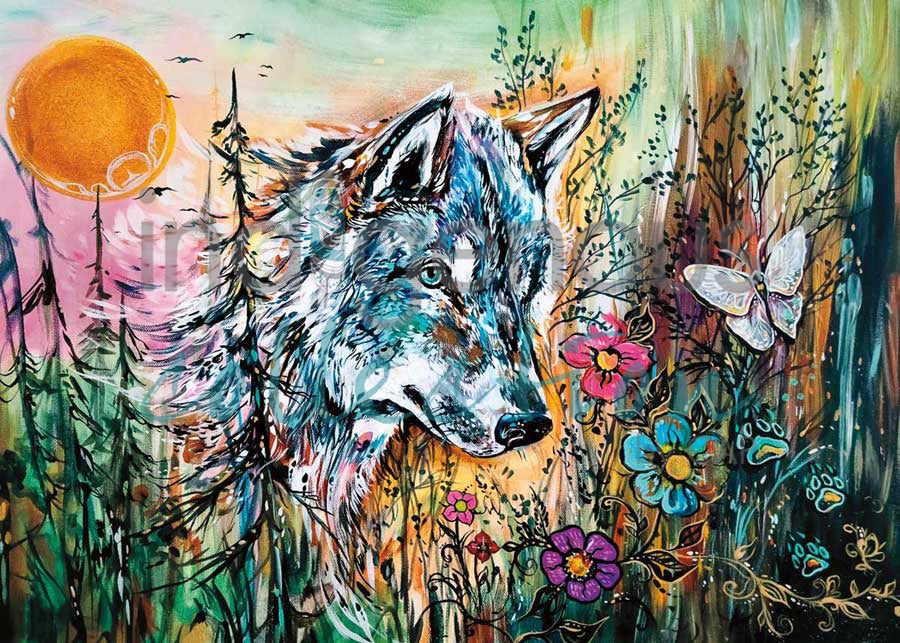 Wolf Path by artist Carla Joseph