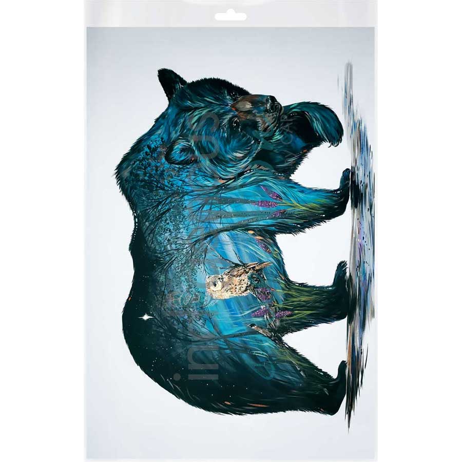 Wise Bear by artist Carla Joseph - Métis/Cree. Indigenous Collection