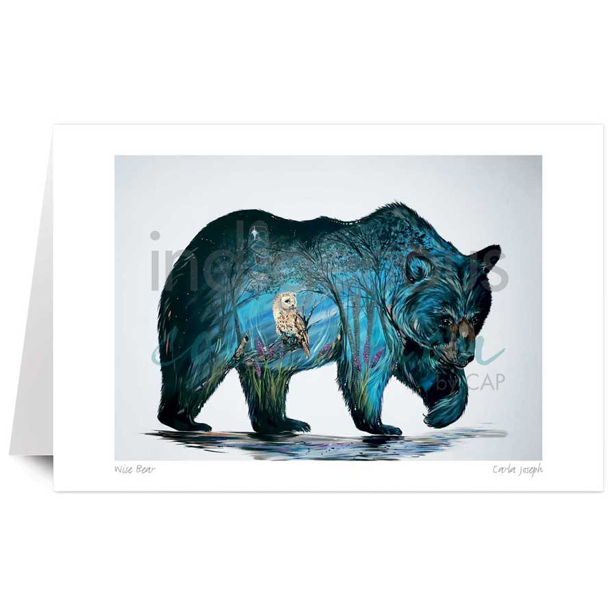 Wise Bear by artist Carla Joseph