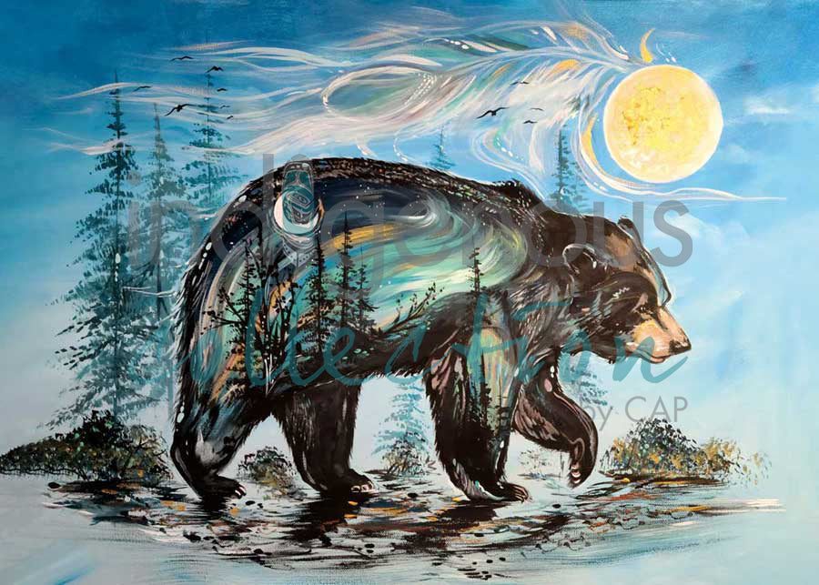 A Bear's Journey by artist Carla Joseph