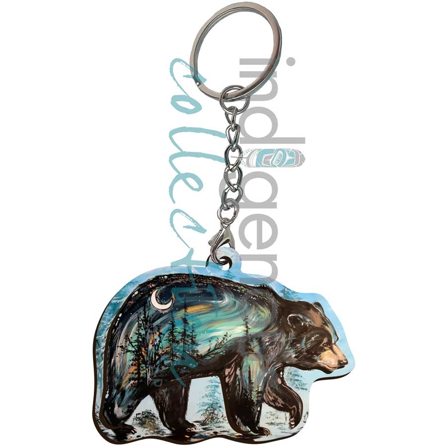 A Bear's Journey 3D Keychain by artist Carla Joseph – Indigenous ...