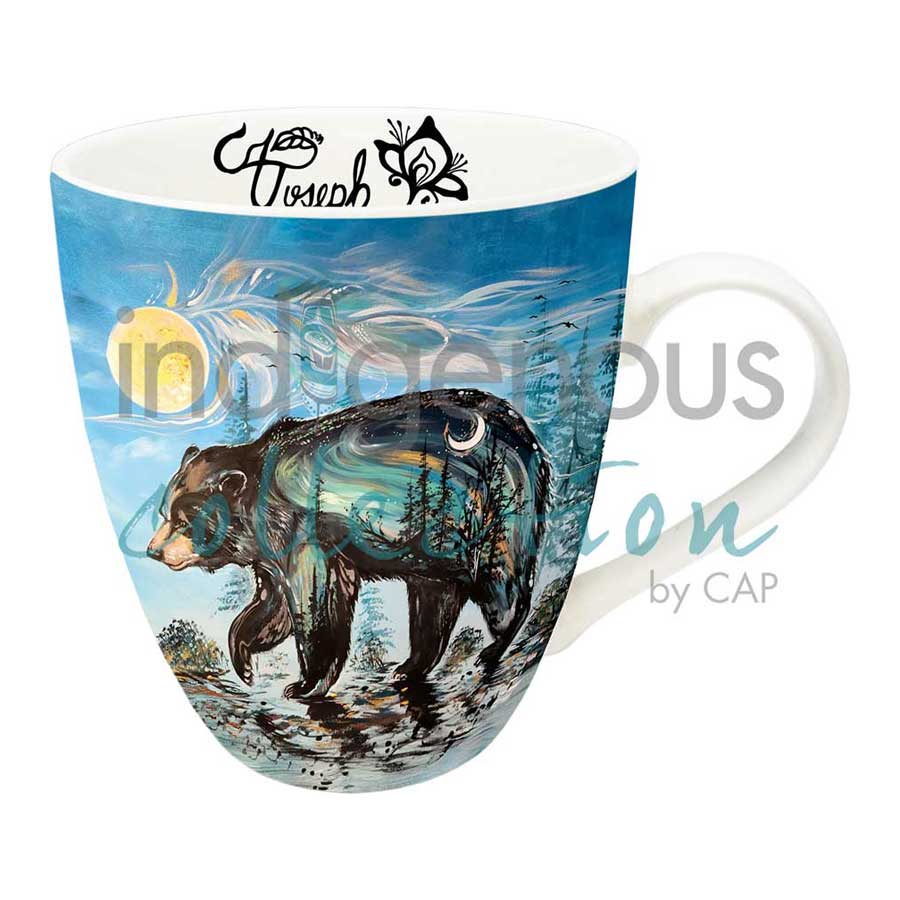A Bear's Journey 18 oz. Signature Mug by artist Carla Joseph