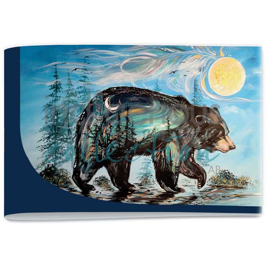 A Bear's Journey Signature Notebook by artist Carla Joseph