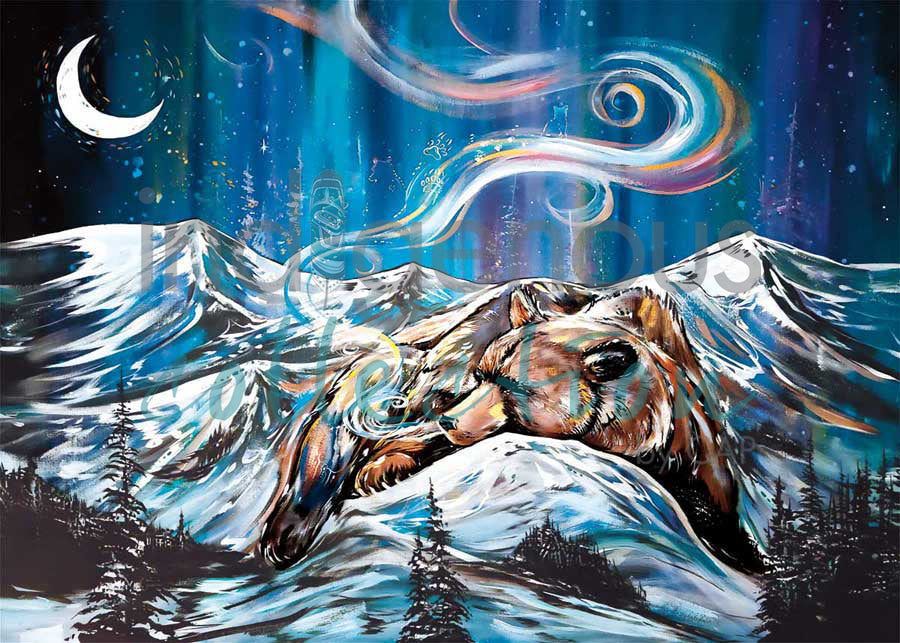 Bear Mountain by artist Carla Joseph