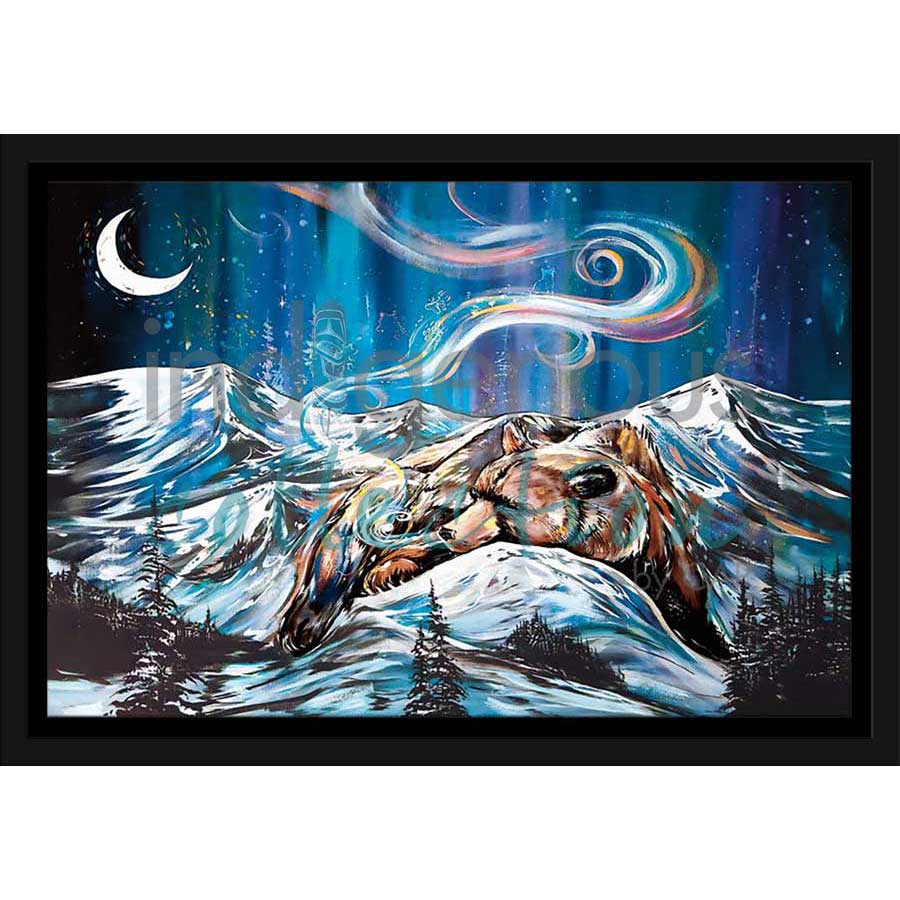 Bear Mountain by artist Carla Joseph - Métis/Cree. Indigenous Collection