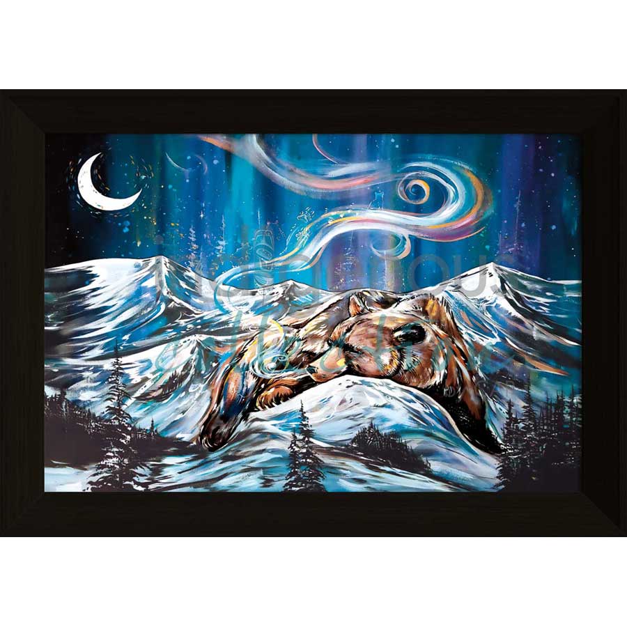 Bear Mountain by artist Carla Joseph - Métis/Cree. Indigenous Collection