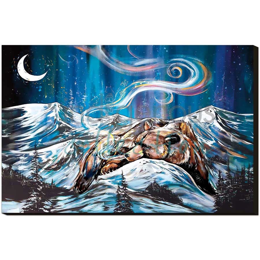 Bear Mountain by artist Carla Joseph - Métis/Cree. Indigenous Collection