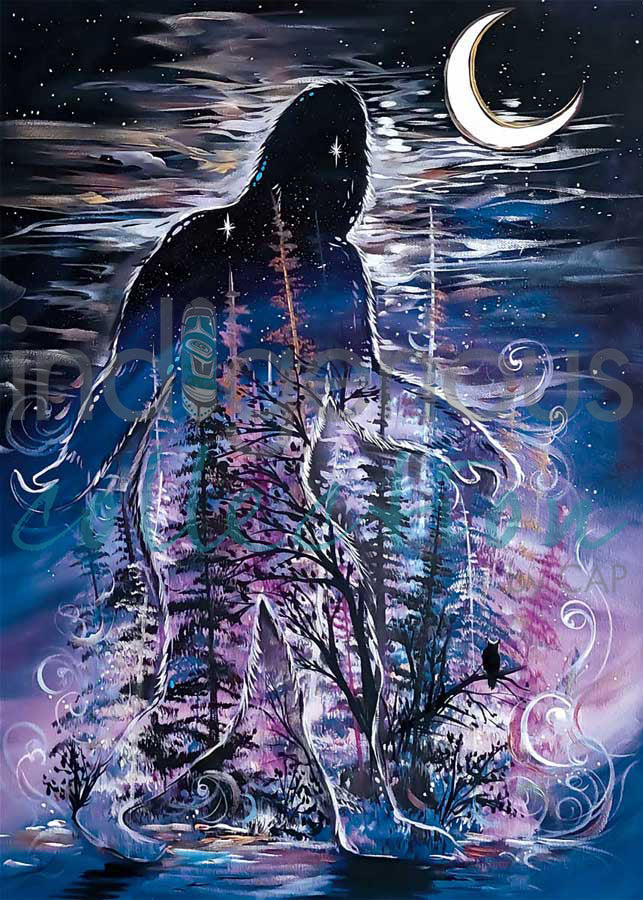 Sabe (Sasquatch) by artist Carla Joseph