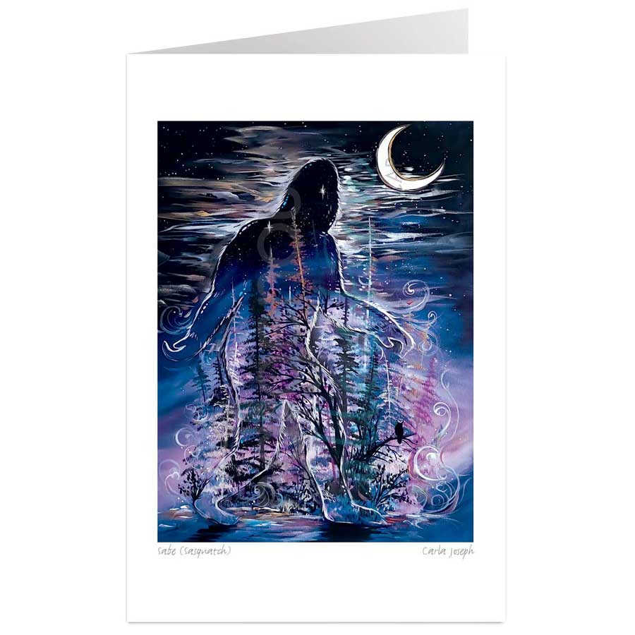 Sabe (Sasquatch) by artist Carla Joseph