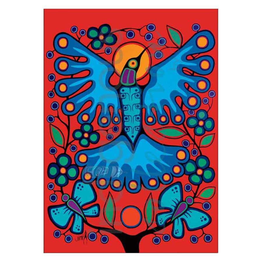 Spring Hummingbird Canvas Prints