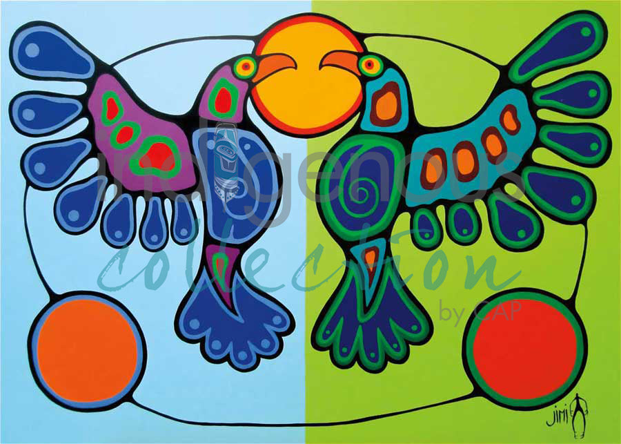 Together by artist Jim Oskineegish