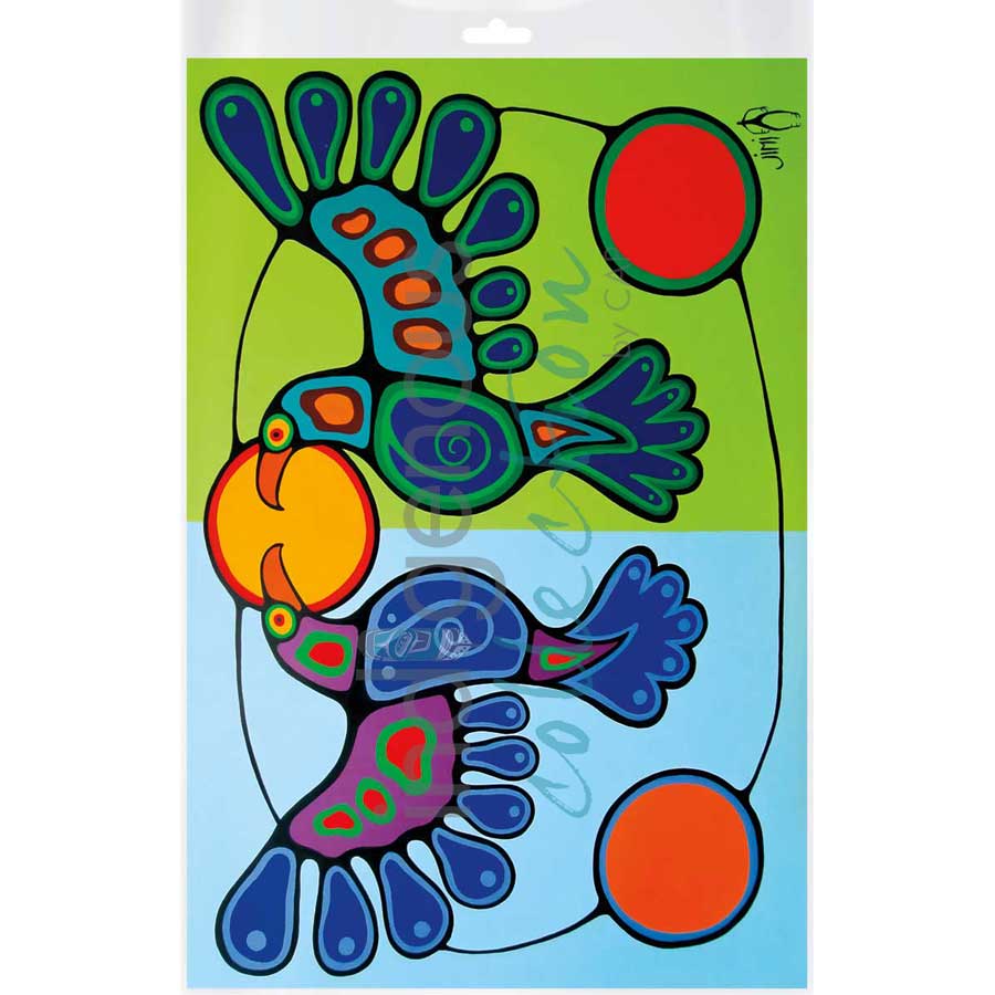 Together by artist Jim Oskineegish - Ojibway. Indigenous Collection