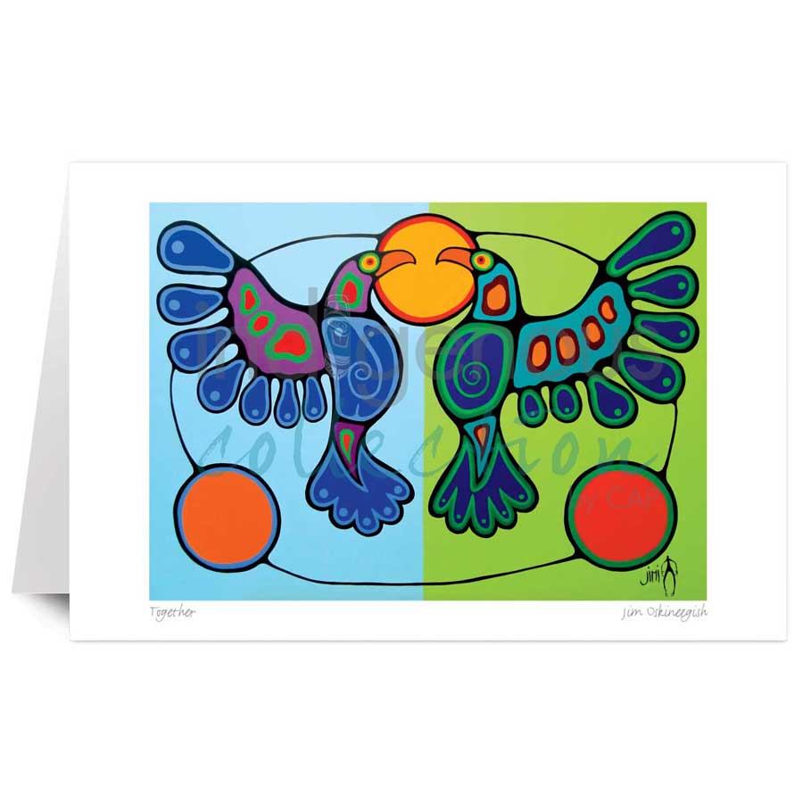 Together by artist Jim Oskineegish