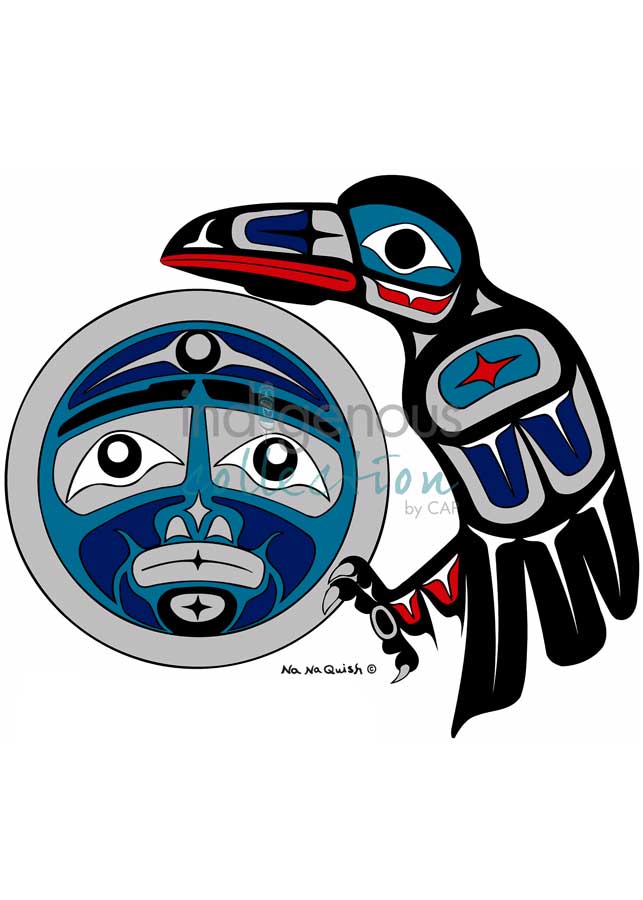 Raven's Moon by artist Na Na Quish