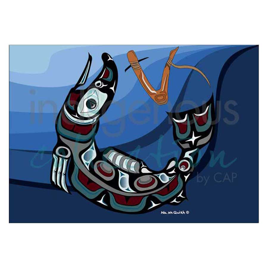 Salmon Hook I Canvas Prints