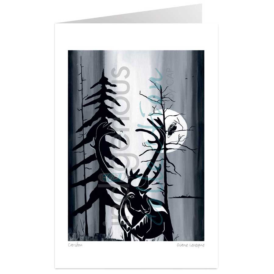Caribou by artist Diane Levesque
