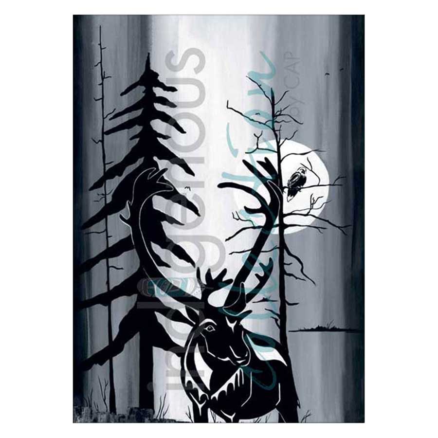 Caribou Canvas Prints