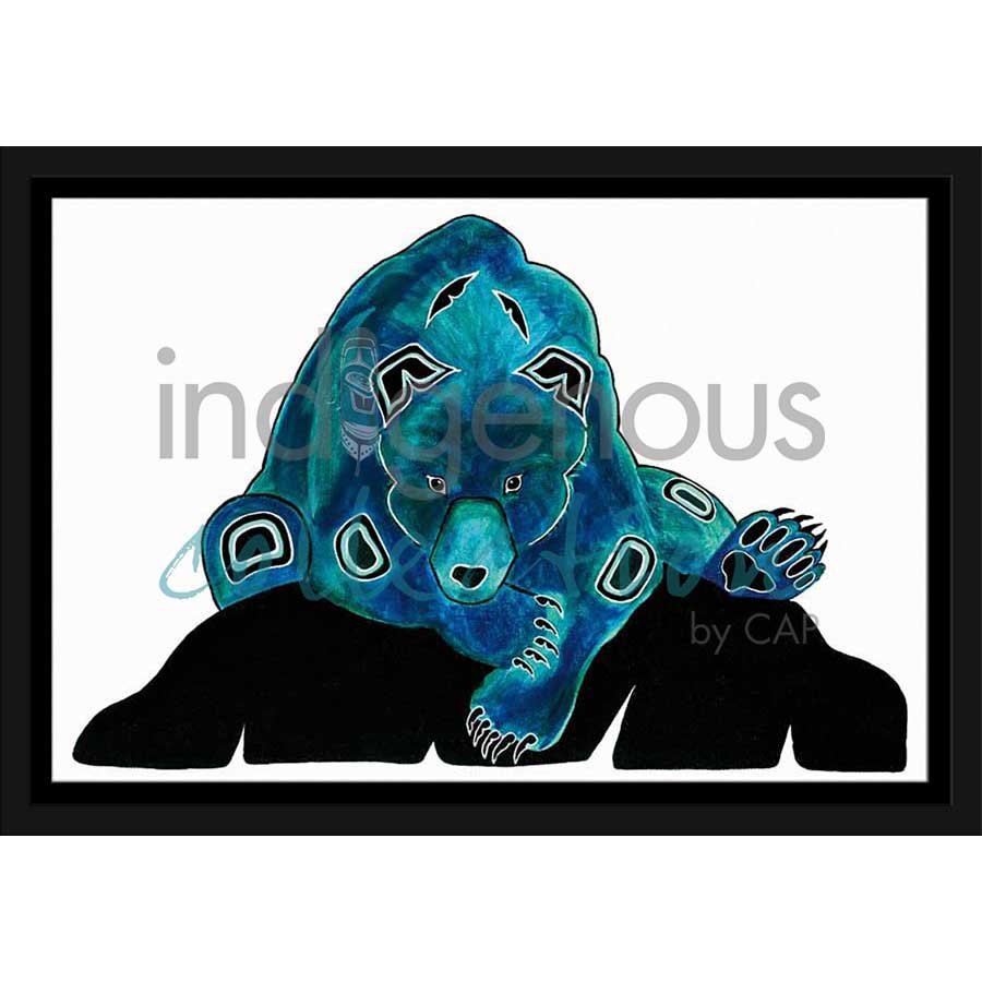 Bear by artist Diane Levesque - Kwakwaka'wakw. Indigenous Collection