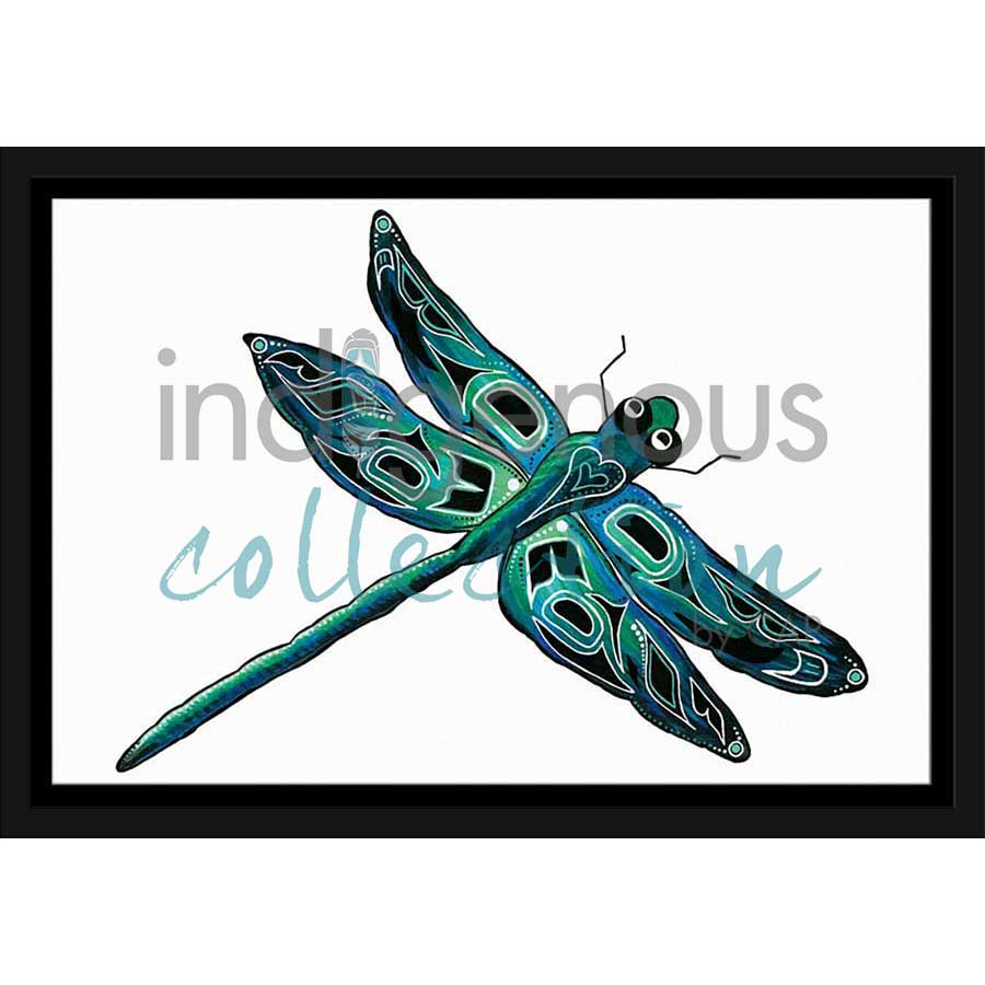 Dragonfly by artist Diane Levesque - Kwakwaka'wakw. Indigenous Collection