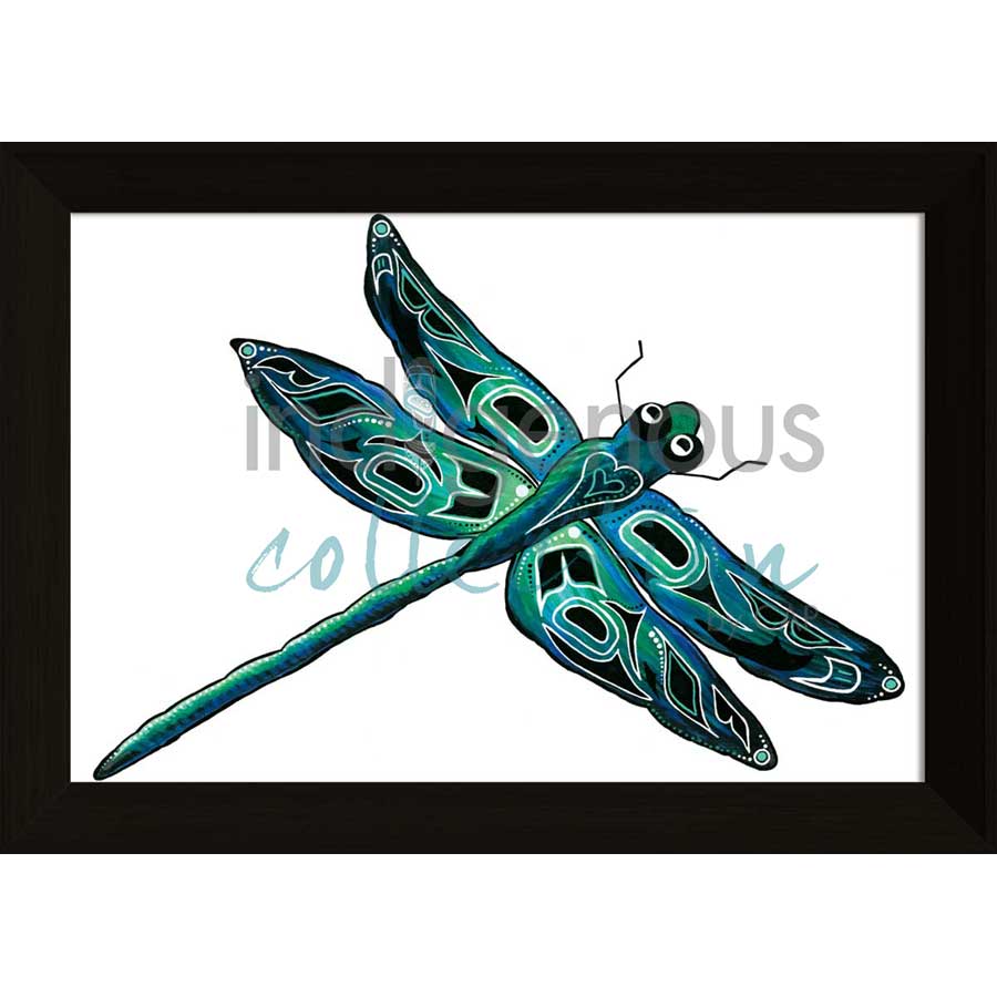 Dragonfly by artist Diane Levesque - Kwakwaka'wakw. Indigenous Collection