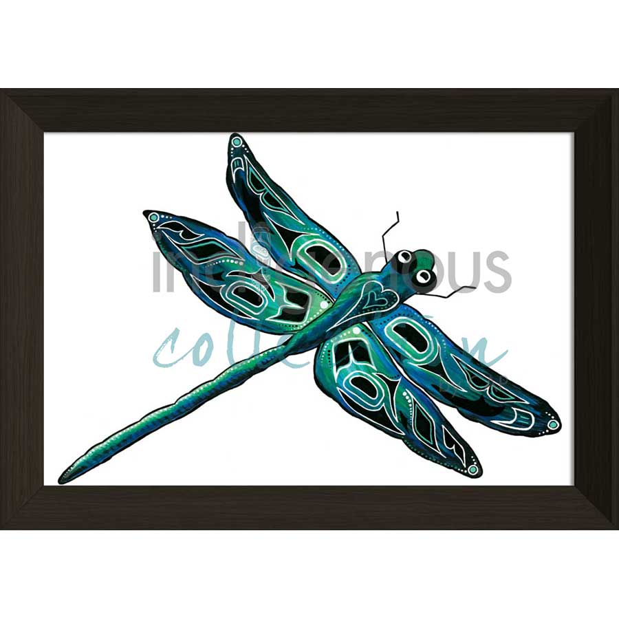 Dragonfly by artist Diane Levesque - Kwakwaka'wakw. Indigenous Collection