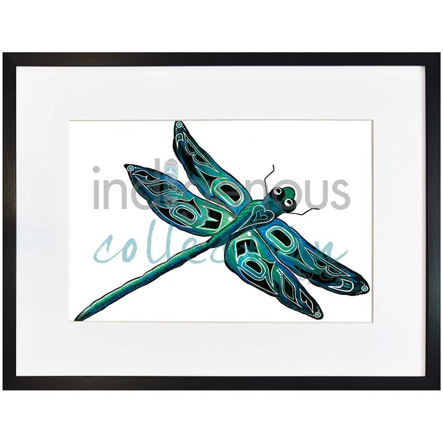 Dragonfly by artist Diane Levesque - Kwakwaka'wakw. Indigenous Collection