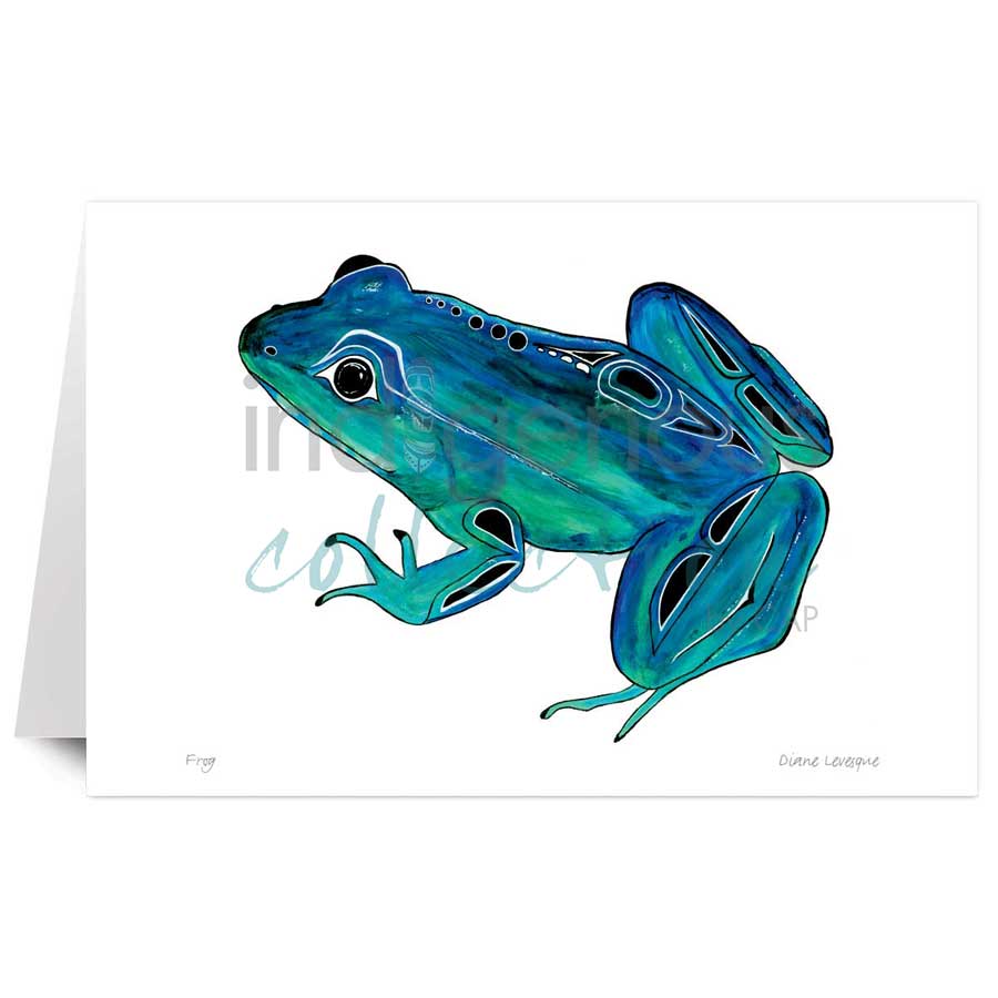 Frog by artist Diane Levesque