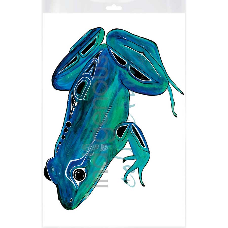 Frog by artist Diane Levesque - Kwakwaka'wakw. Indigenous Collection