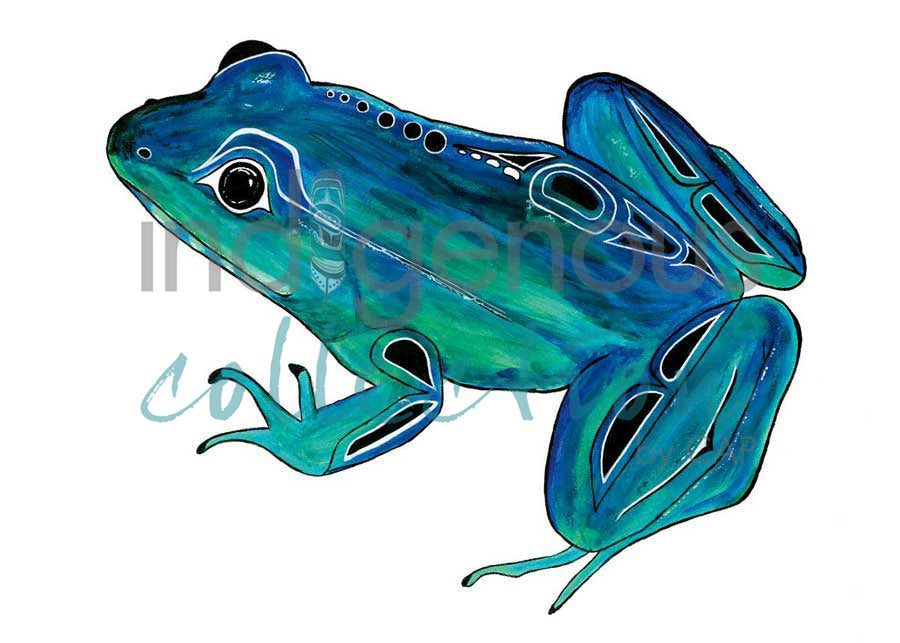 Frog by artist Diane Levesque