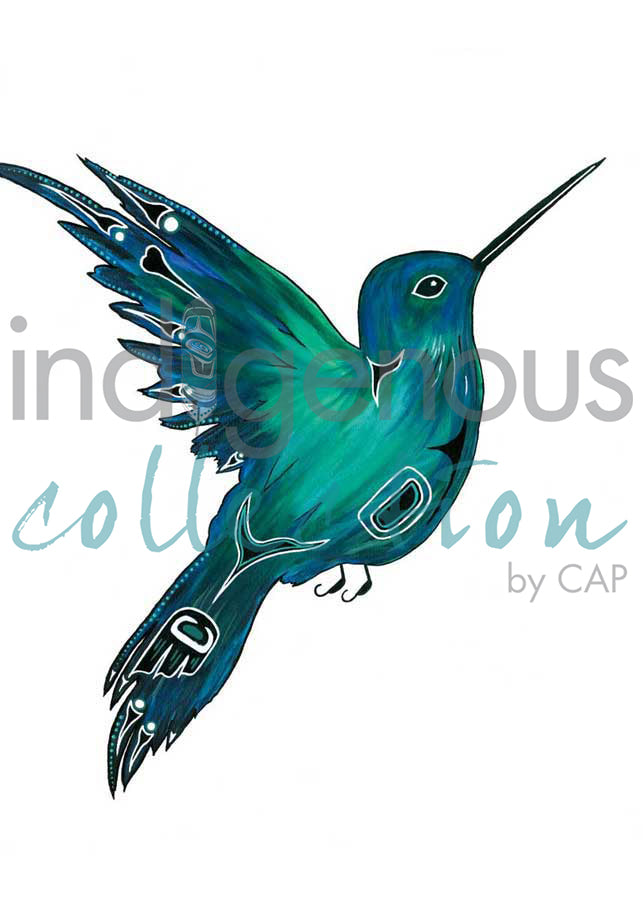 Hummingbird by artist Diane Levesque
