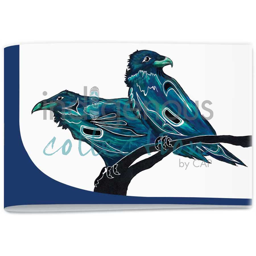Two Ravens Signature Notebook by artist Diane Levesque