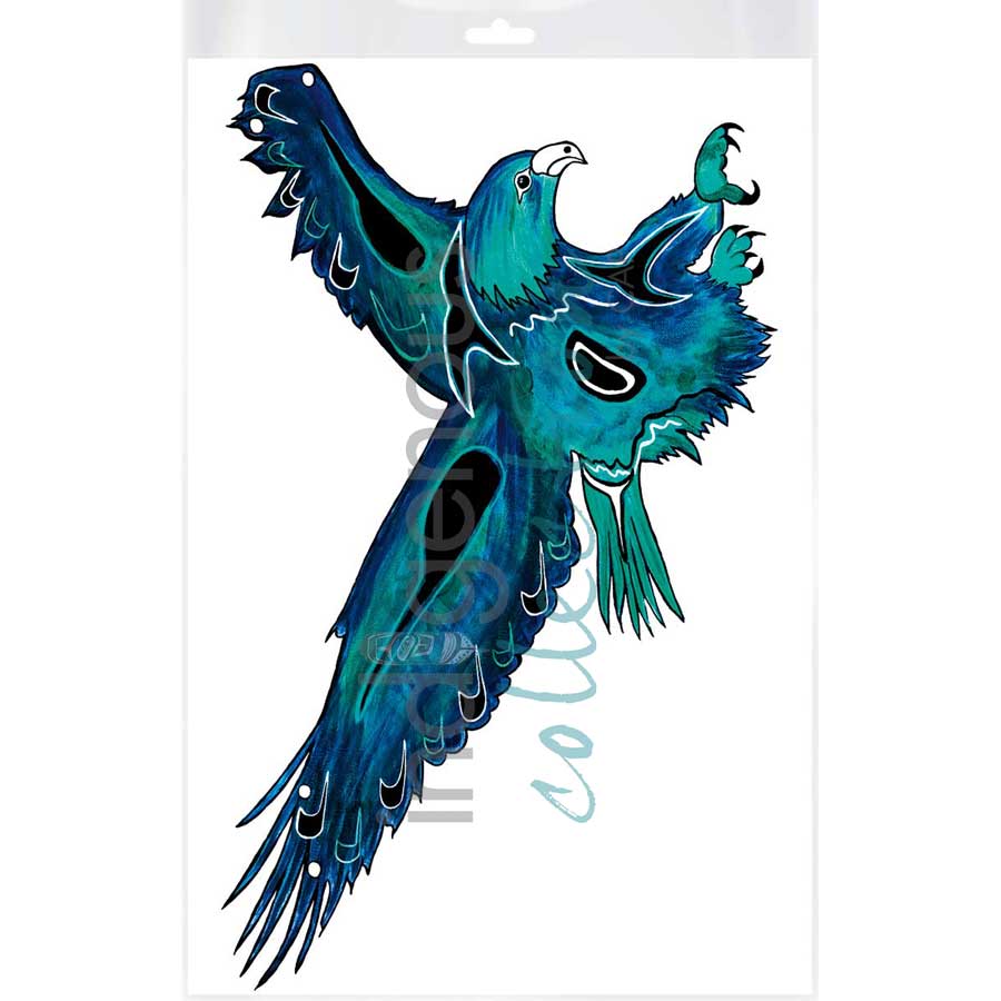 Eagle by artist Diane Levesque - Kwakwaka'wakw. Indigenous Collection