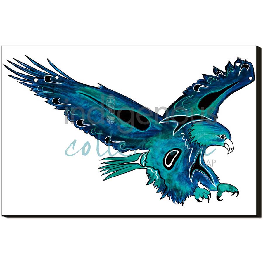 Eagle by artist Diane Levesque - Kwakwaka'wakw. Indigenous Collection