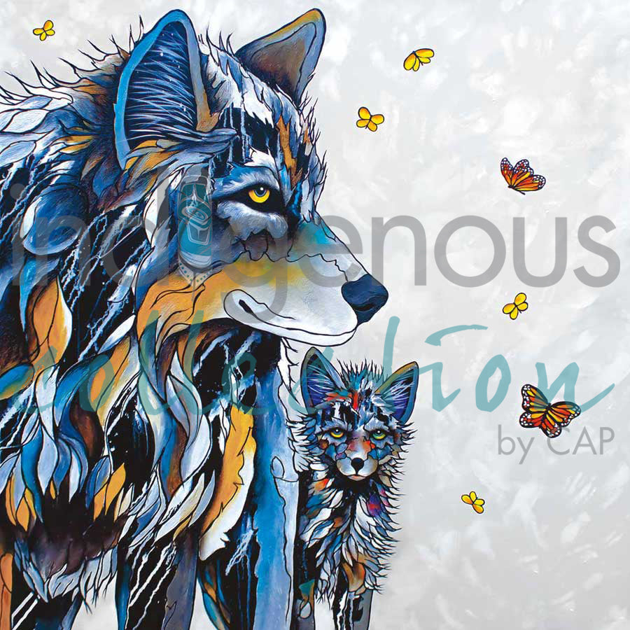 All Aflutter by artist Micqaela Jones