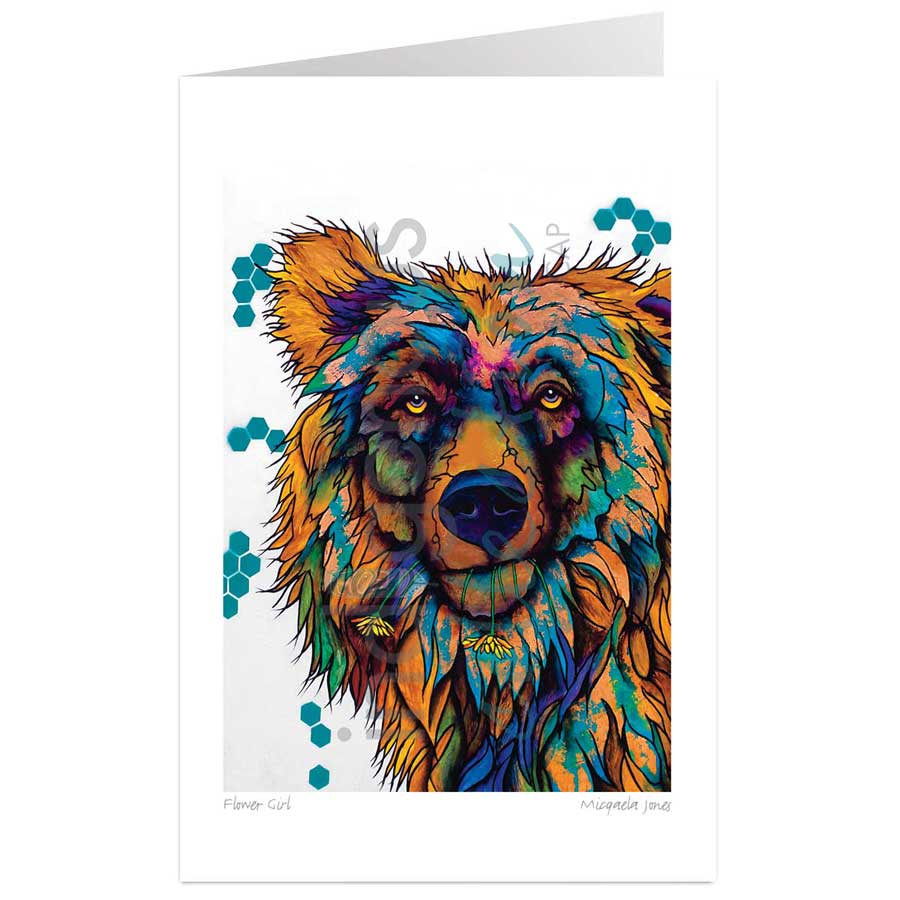 Flower Girl by artist Micqaela Jones