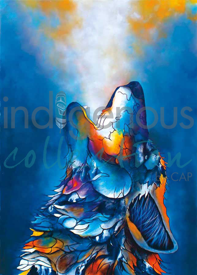 Howling for Victory by artist Micqaela Jones